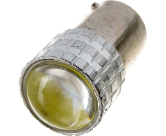 Диодная автолампа SKYWAY S25, P21W, 12 В, 1COB диод, BA15s, 1-контная, белая, противотуманные/стопы/задний ход S08201463 – изображение 2