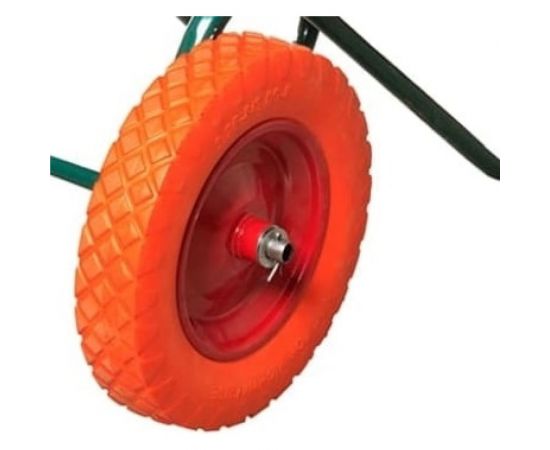 Двухколесная строительная тачка REDVERG RD-WB250RPU литое колесо 6665224 – изображение 3