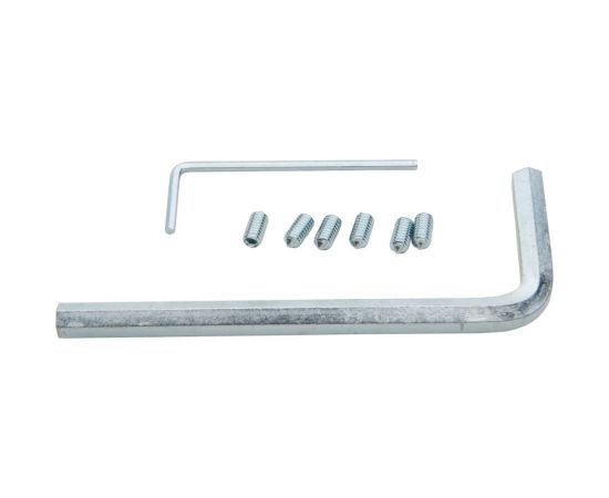 Барная пружинная петля двойного действия ALDEGHI LUIGI SPA 155х27х40 мм, цвет: оцинкованная сталь, к-т: 2 шт + монтажный набор 87AZ155-40 – изображение 3
