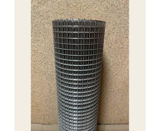 Штукатурная сварная оцинкованная сетка СЕТКА АЛЬКОР ячейка 25x25 мм, d1,4 мм (рулон 1x25 м) 603754 – изображение 3