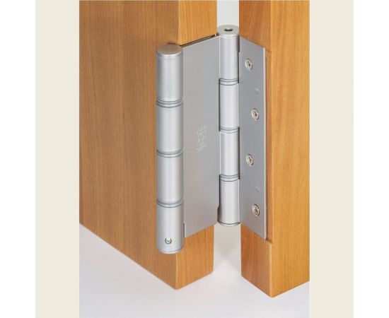 Барная пружинная петля двойного действия ALDEGHI LUIGI SPA 155х27х40 мм, цвет: оцинкованная сталь, к-т: 2 шт + монтажный набор 87AZ155-40 – изображение 4