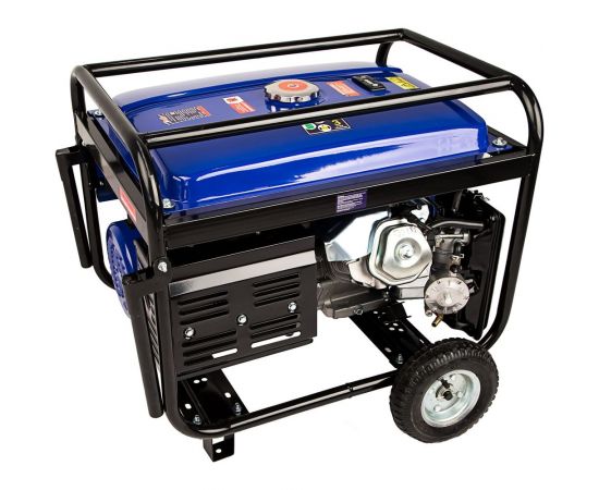 Гибридный генератор газ-бензин СПЕЦ HG-9000 и комплект для подключения к сети+баллону – изображение 4