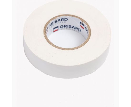 Универсальная изолента Grisard Electric 0,18x19 мм, белая, 20 м GRE-013-0003(1) – изображение 4