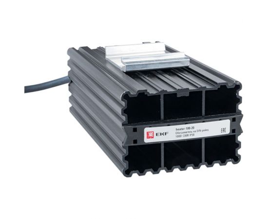 Обогреватель EKF на DIN-рейку 100Вт 230В IP20 PROxima heater-100-20 – изображение 5