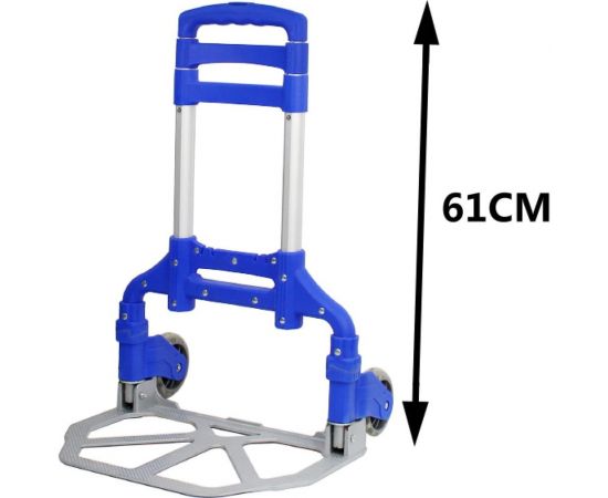 Складная ручная двухколесная тележка А5 PT 70 нагрузка 70 кг, размер платформы 393x406 мм 1006388 – изображение 6