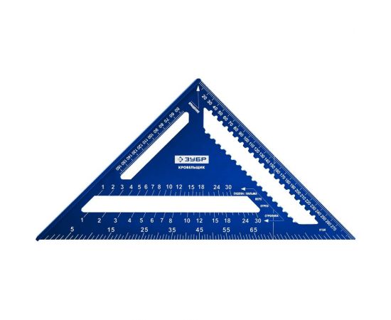 Универсальный кровельный угольник ЗУБР Кровельщик 300 мм, 5-в-1 34391-30 – изображение 7