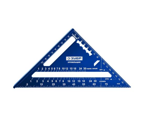 Универсальный кровельный угольник ЗУБР Кровельщик 180 мм, 5-в-1 34391-18 – изображение 7