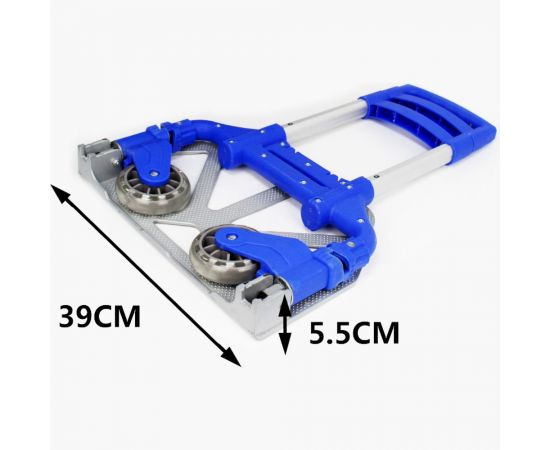 Складная ручная двухколесная тележка А5 PT 70 нагрузка 70 кг, размер платформы 393x406 мм 1006388 – изображение 8