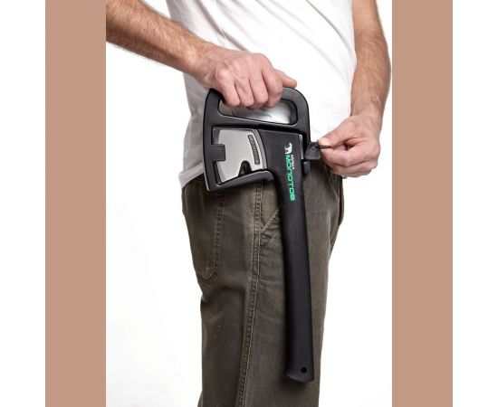 Универсальный топор Миша Молотов кованый, 800 гр, 37 см М80025 – изображение 9