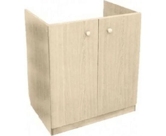 Тумба под мойку MELODIA 60x80 молочный дуб две двери 30984 