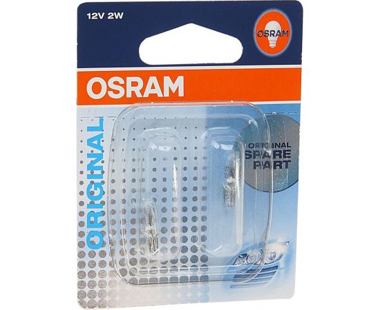 Автолампа OSRAM W2W W2 4.6d 2шт 12V, 1, 10 2722-02B 