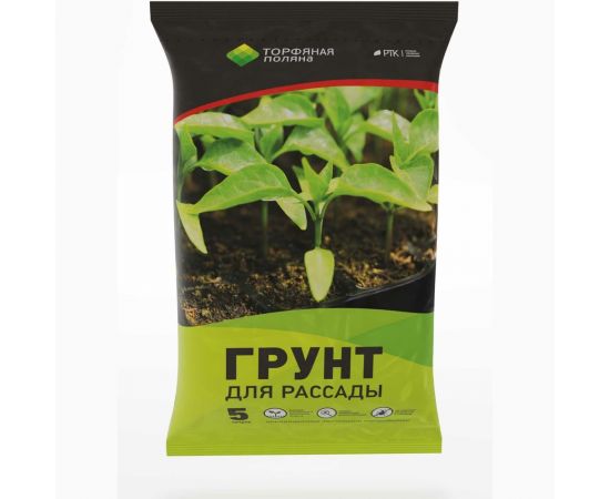 Почвенный грунт Торфяная поляна для Рассады 5 л 00-00000664 