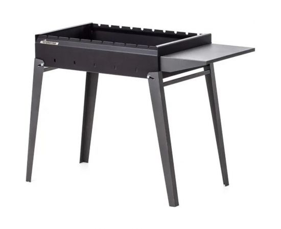 Складной мангал с боковой полкой GRATAR Классика МКЛ 600 