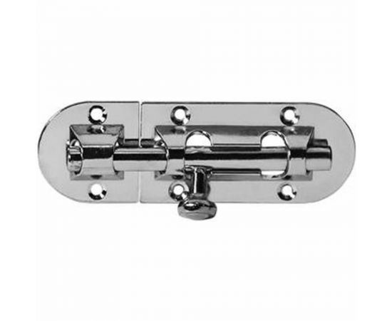 Дверной шпингалет PALIDORE SH 80 PC хром блестящий 98760976 