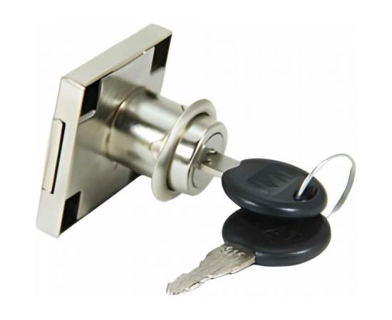 Мебельный замок MFK-TORG четырехшурупный, с ответной планкой Z/M1382 