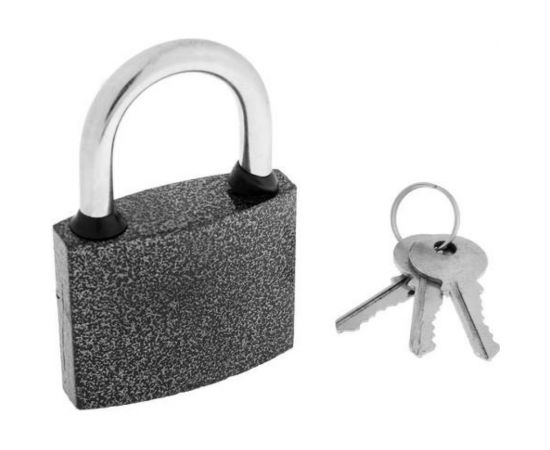 Навесной замок LOCKLAND с влагозащитной дужкой, 63 мм 6884226 