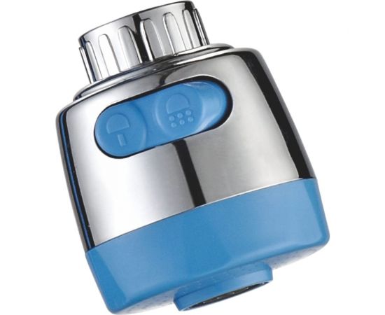 Аэратор GRIALE (насадка на кран) цветной (голубой) DK77/голубой 