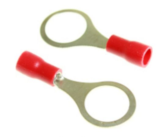 Кольцевая изолированная клемма Nord-Yada 3.7мм 0.5-1.5кв.мм (красный) (НКи 1.5-3.5) 906352 