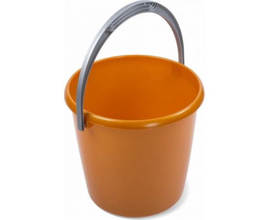 Ведро Martika Соло 7 л, перламутровое оранжевое С632ОРЖ 