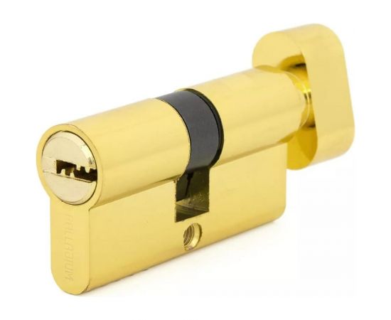 Цилиндровый механизм Palladium ZN 60 C BK PB СТ-00001129 