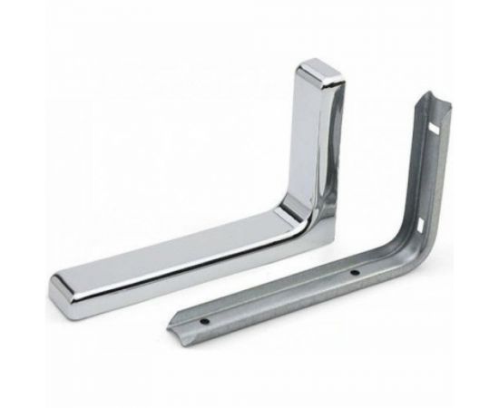 Кронштейн с декоративными накладками MFK-TORG хром L=240мм К-94 