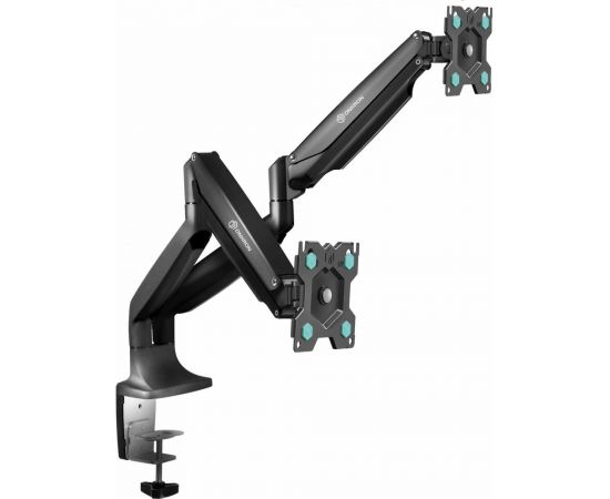 Настольный кронштейн для двух мониторов 13-32 дюймов ONKRON G200 Black G200B 