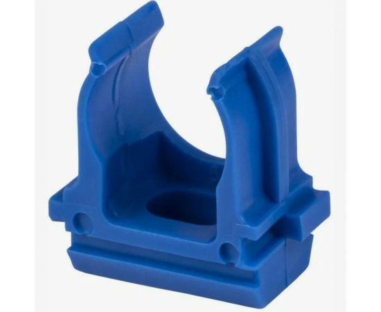 Крепеж-клипса для трубы TDM ПНД, 16 мм, синяя, 10 шт. SQ0405-0131 