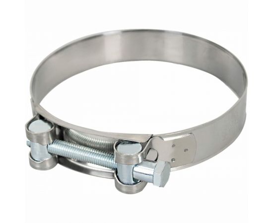 Силовой хомут Nord-Yada Д: 52-55 мм, Ш: 22 мм, Т: 0,6 мм, болт: М6х60, нерж. сталь 902885 