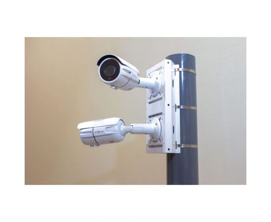 Универсальный кронштейн для видеокамер SLT КУ-2С исполнение 2 на столб (двойной) 10423 – изображение 2