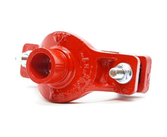 Муфтовый хомут GROOVEX седёлка 53 мм, 4""x1 1/2"" - 114x48 мм XM11448 – изображение 2