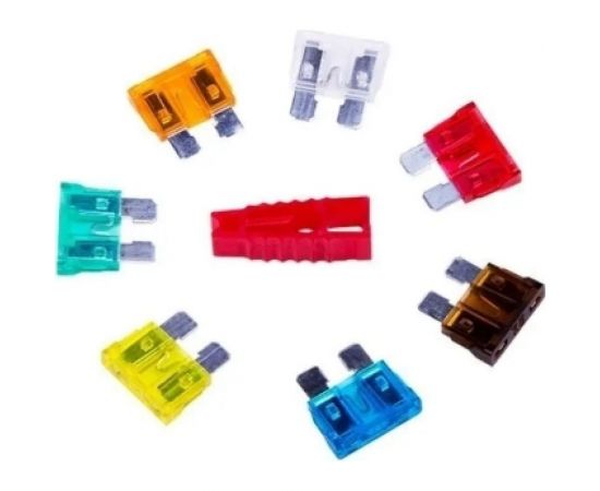 Набор флажковых предохранителей для автомобиля REXANT стандарт, 10 шт. 5-30А 80-7022 – изображение 2