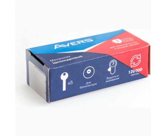 Цилиндровый механизм Avers GM-80 35C/45 -C-CR 26785 – изображение 2