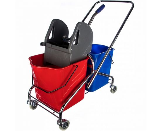 Двойная уборочная тележка Baiyun 2х23л IT-0278 – изображение 2