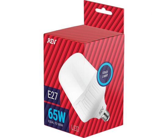 Светодиодная лампа REV T135 E27 65W, 6500K, PowerMax, дневной свет, 32548 2 – изображение 3