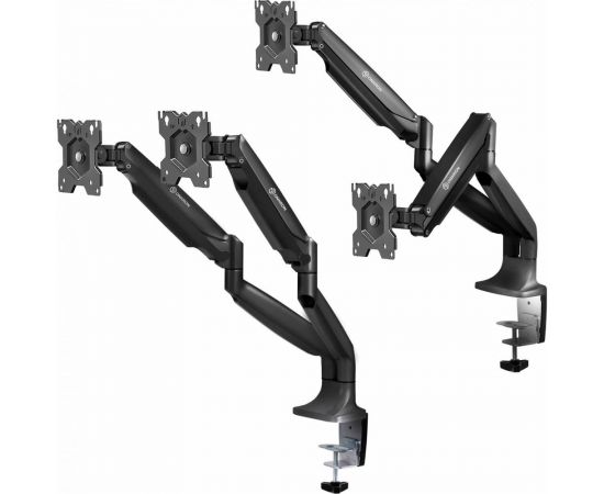 Настольный кронштейн для двух мониторов 13-32 дюймов ONKRON G200 Black G200B – изображение 3