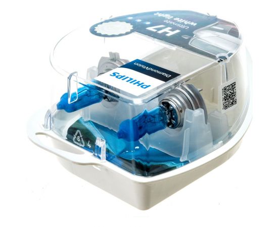 Автолампа, 2шт. PHILIPS H7 55 PX26d DIAMOND VISION 5000K 12V ,1,5,30 HIT 12972DVS2 – изображение 3