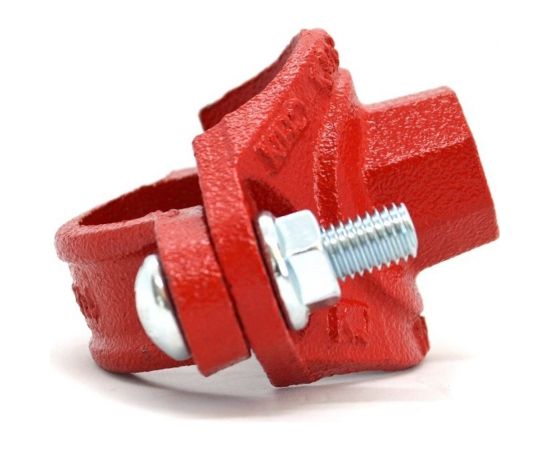 Резьбовой хомут GROOVEX седёлка 64 мм, 4""x2"" - 108x60 мм XP10860 – изображение 3