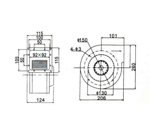 Вентилятор-улитка AIR-SC DF-140 4687202295425 – изображение 4