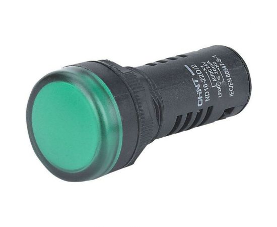 Индикатор CHINT ND16-22D/2 зеленый AC/DC 230В (R) 593077 