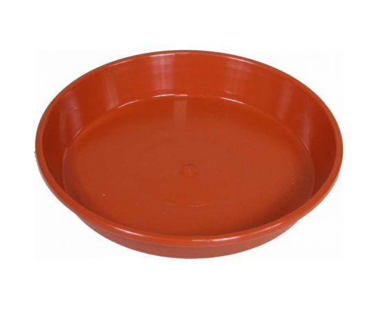 Цветной поддон ФлораПласт 20 терракотовый 001042 
