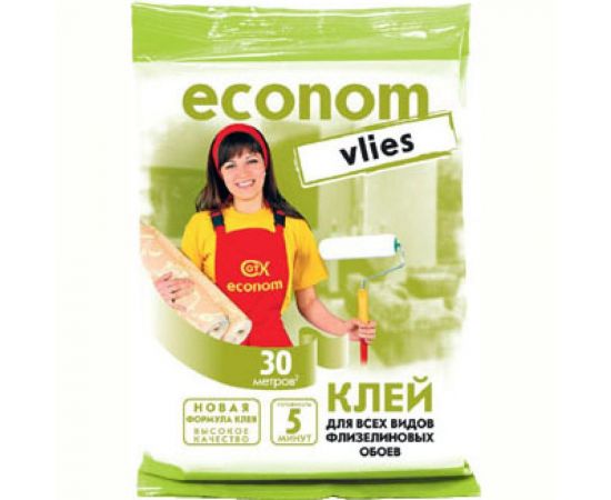 Клей econom ЭКОНОМ Флизелин 250 г 4607133680947 
