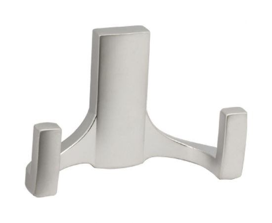 Крючок MF R17, 2-х рожковый, хром матовый 10936v 