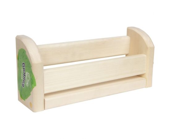 Полка под масло Банная линия 6 пузырьков, липа 12-594 