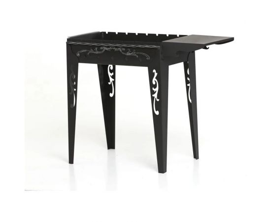 Садовый мангал с боковой полкой GRATAR МС 600 