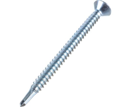 Саморез ZAMETAL 4,8x60 со сверлом и потайной головкой, DIN7504Р, оц., 200 шт ZA082396 