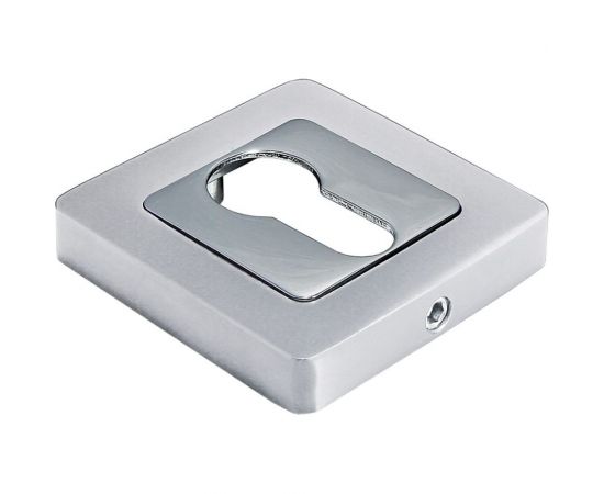 Накладка на ключевой цилиндр MORELLI цвет-матовый хром/хром MH-KH-S55 SC/CP 9012228 