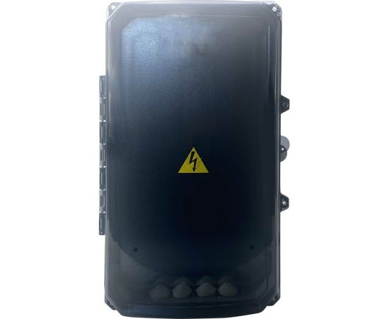 Пластиковый корпус с монтажной панелью KRZMI Solid ЩМПпл-4 прозрачная дверь 494x274x124 IP55 4651117991406 