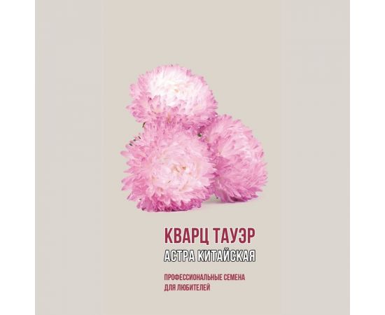 Семена Агрони Астра китайская КВАРЦ ТАУЭР 1915 