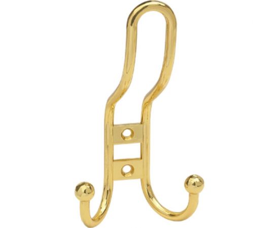 Крючок MF R16, 3-х рожковый, золото 10933v 