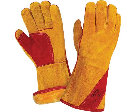 Усиленные спилковые краги ГК Спецобъединение СИБИРЬ М RL 5 Трек Люкс Пер 219 